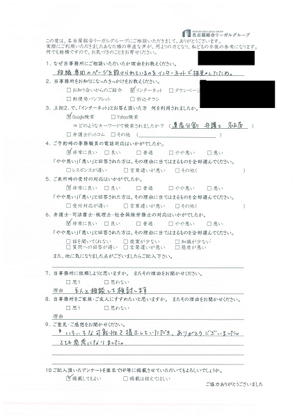 2020年3月｜名古屋市の相続弁護士の相続,遺産分割,遺留分60分無料相談